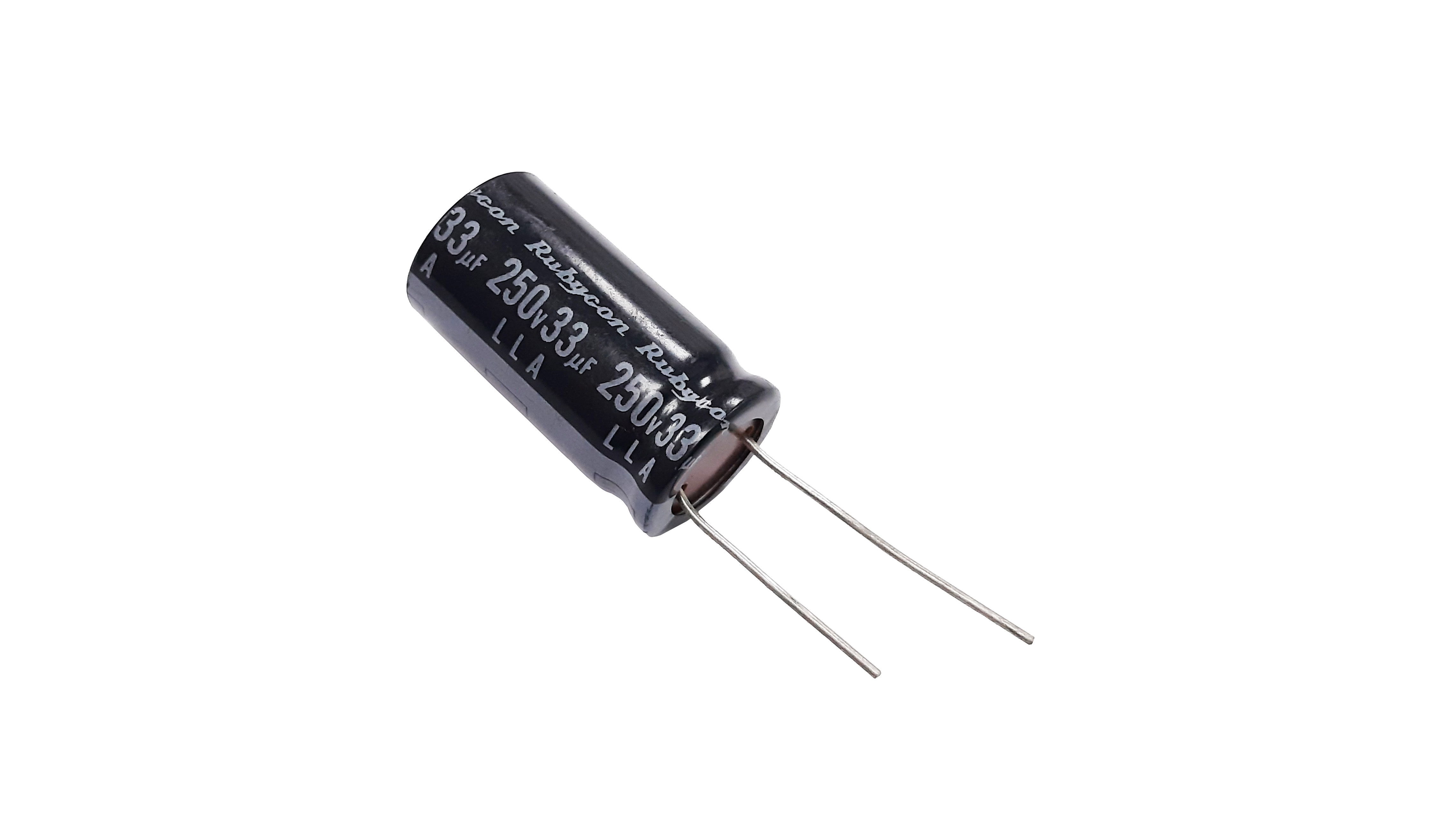 E 33UF/250V