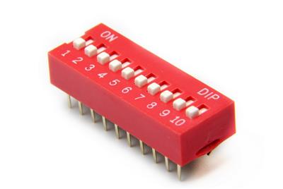 DIP SWITCHE 10PIN