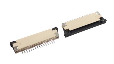 FPC1.0*16PIN*TOP کشویی.