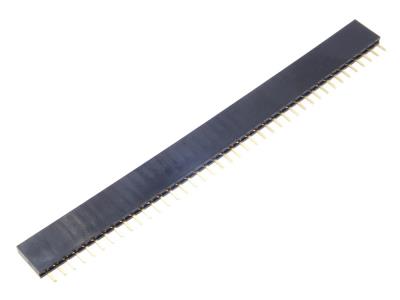 PIN HEADER 1*40 2.54MM مادگی صاف | DS1023-1X40S